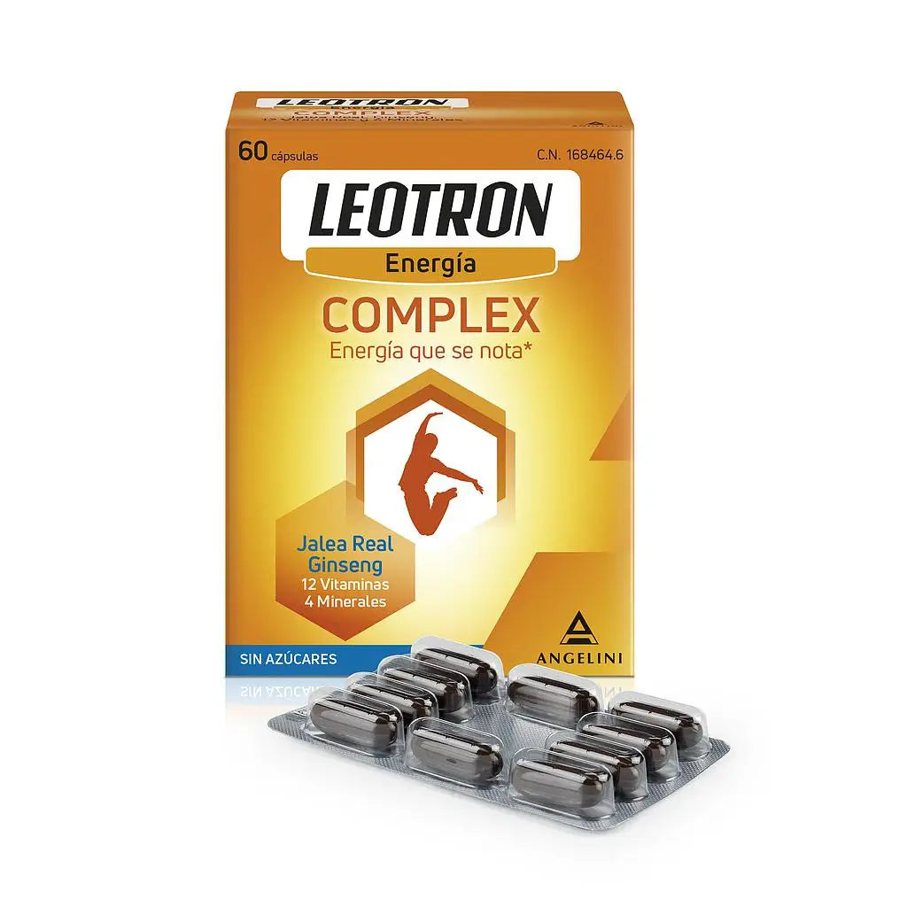 LEOTRON Complexo Alimentar Suplemento Alimentar Royal Jelly 60 cápsulas