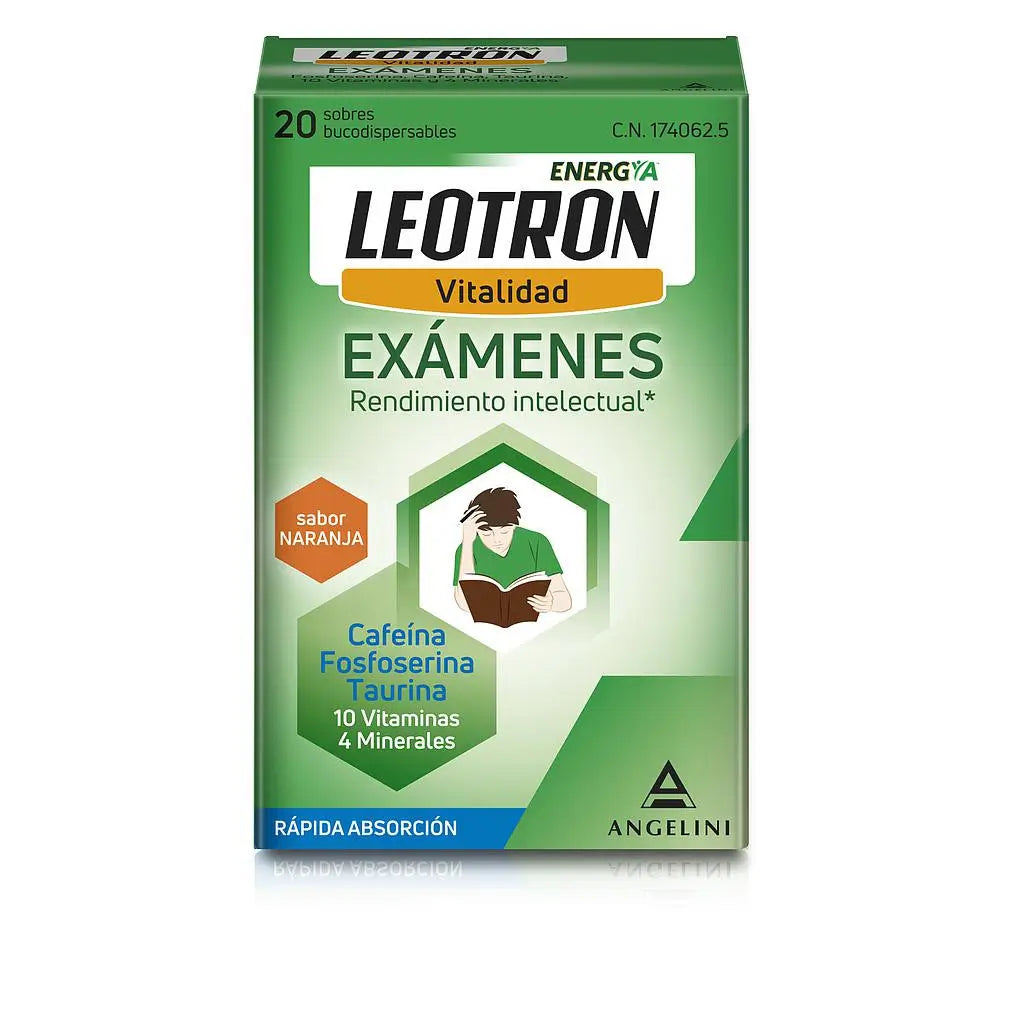 LEOTRON EXAMENES ANGELINI BUCODISPERSABLES 20 ENVELOPES