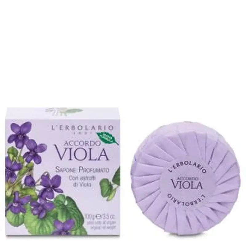 L´Erbolario Accordo Violeta Jabon Pastilla 100Gr.