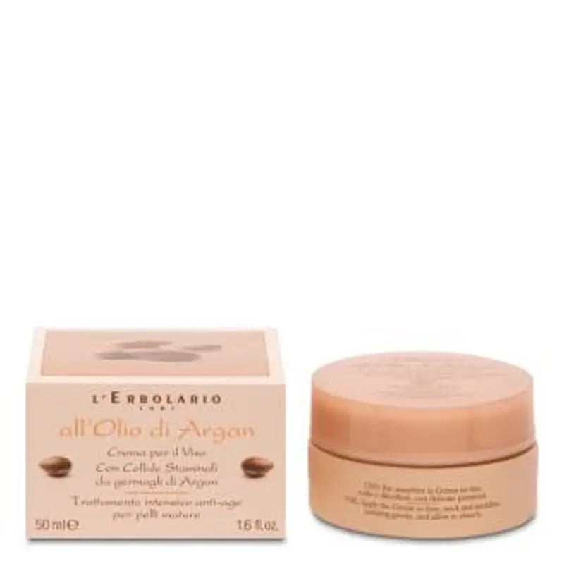 L´Erbolario Argan Crema Facial Intensiva Antiedad 50Ml.
