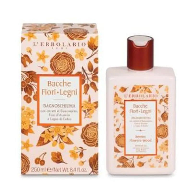 L´Erbolario Bayas Flores Gel De Baño 250Ml.