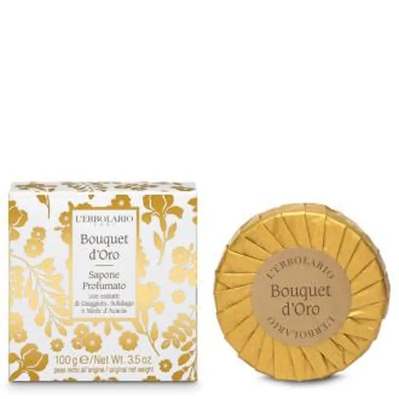 L´Erbolario Bouquet De Oro Jabon Perfumado Pastilla 100Gr.