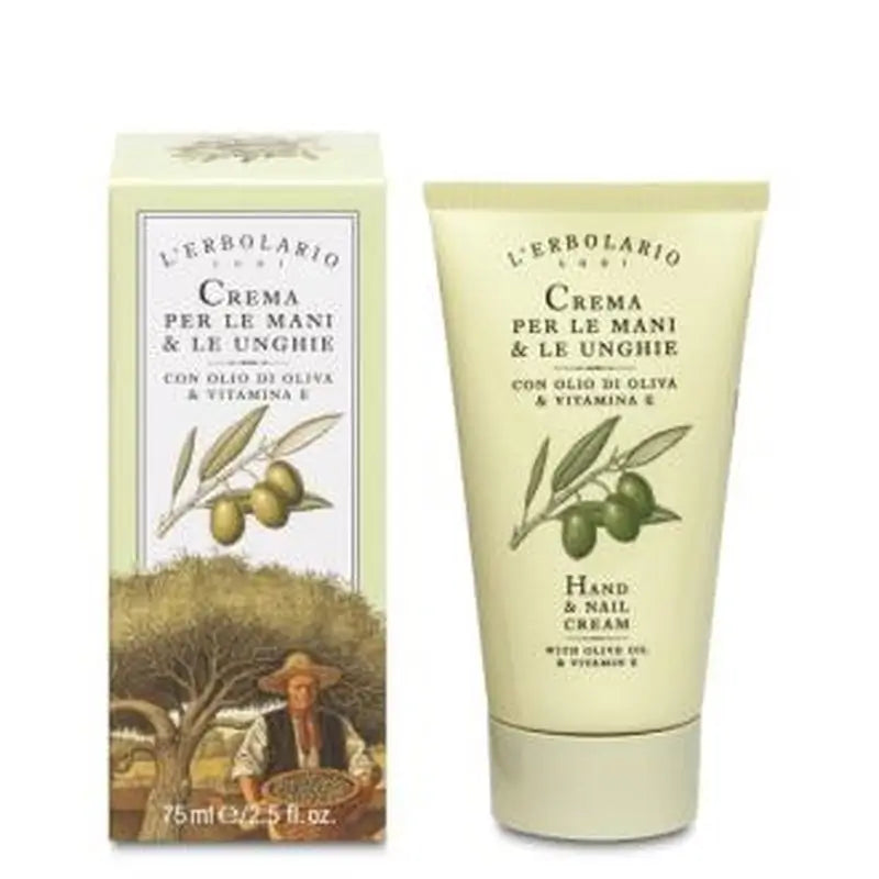 L´Erbolario Crema Manos Y Uñas Aceite Oliva 75Ml.