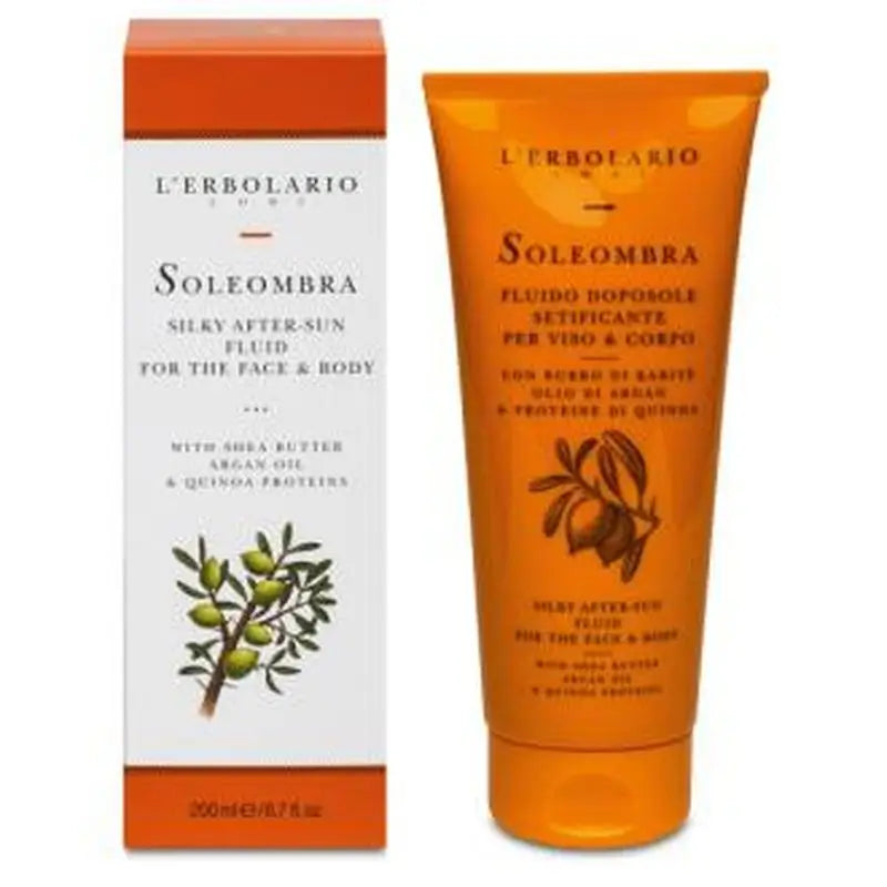 L´Erbolario Solar After Sun Fluido Cara Y Cuerpo 200Ml.