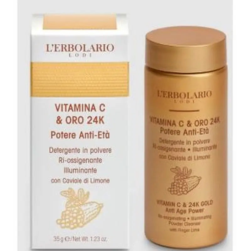 L´Erbolario Vitamina C Oro Limpiadora En Polvo 35Gr.