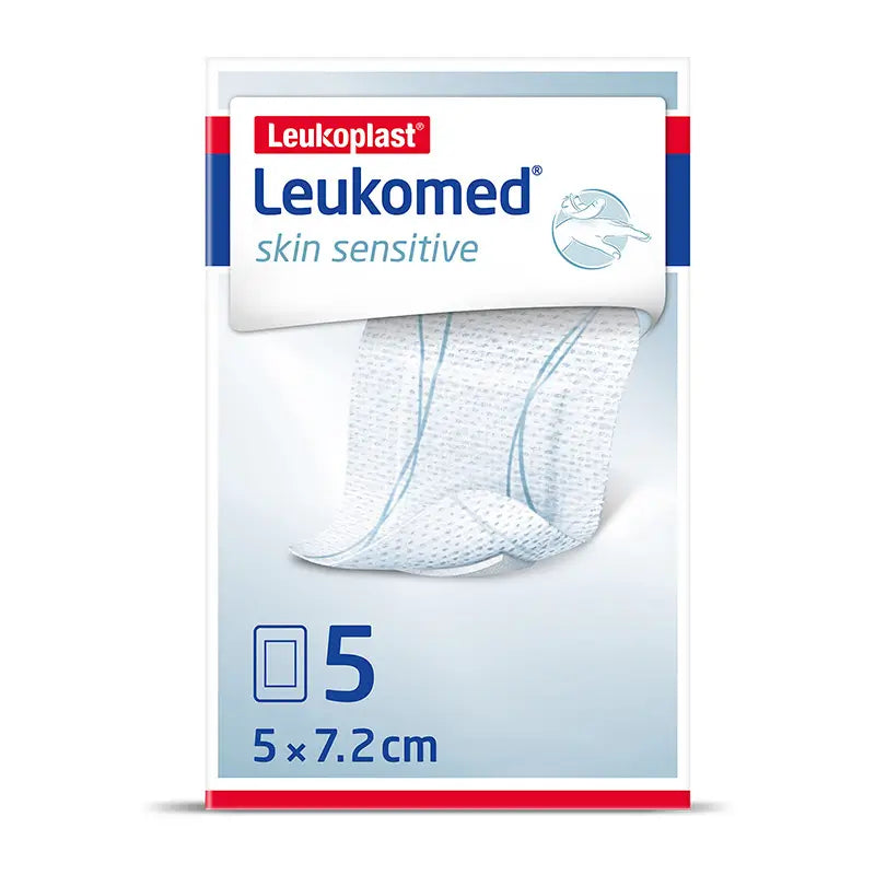 Leukomed Skin Sensitive 5 Cm X 7,2 Cm , 5 unidades