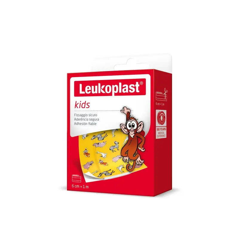 Jardim Zoológico Leukoplast Kids, 6 Cm X 1 M