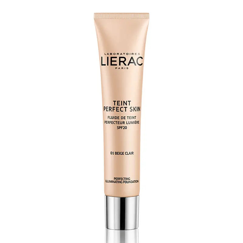Lierac Dermo Iluminating Perfecting Fluid Makeup SPF 20 01 Bege Claro