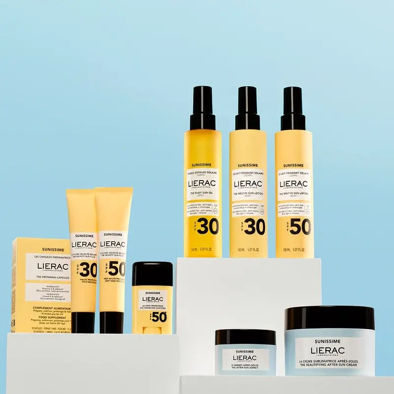 Lierac Sunissime Fluido Solar Aveludado Spf50+, 40 Ml