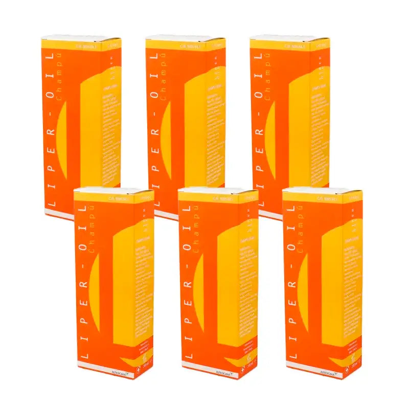 Lipar-Oil, embalagem de 6 x 200 ml