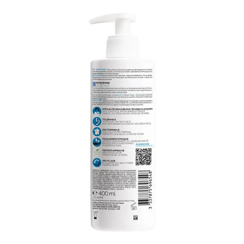 LA ROCHE POSAY LIPIKAR BAUME AP+ 400 ML
