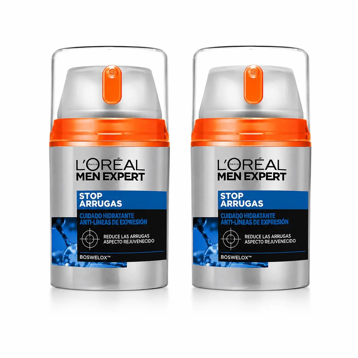 L'Oréal Paris Men Expert Stop-Wrinkle Cuidado Hidratante Anti-Expressão das Linhas para Homens 50 Ml , embalagem 2