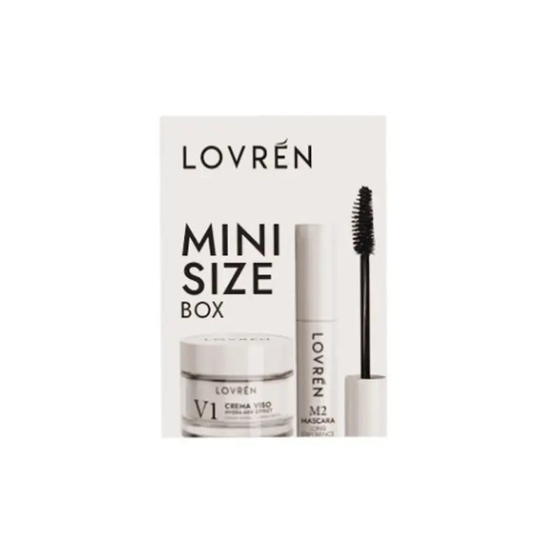 Caixa Lovrén Mini-Size White (M2 Mini Mascara + V1 Mini Creme de Rosto)