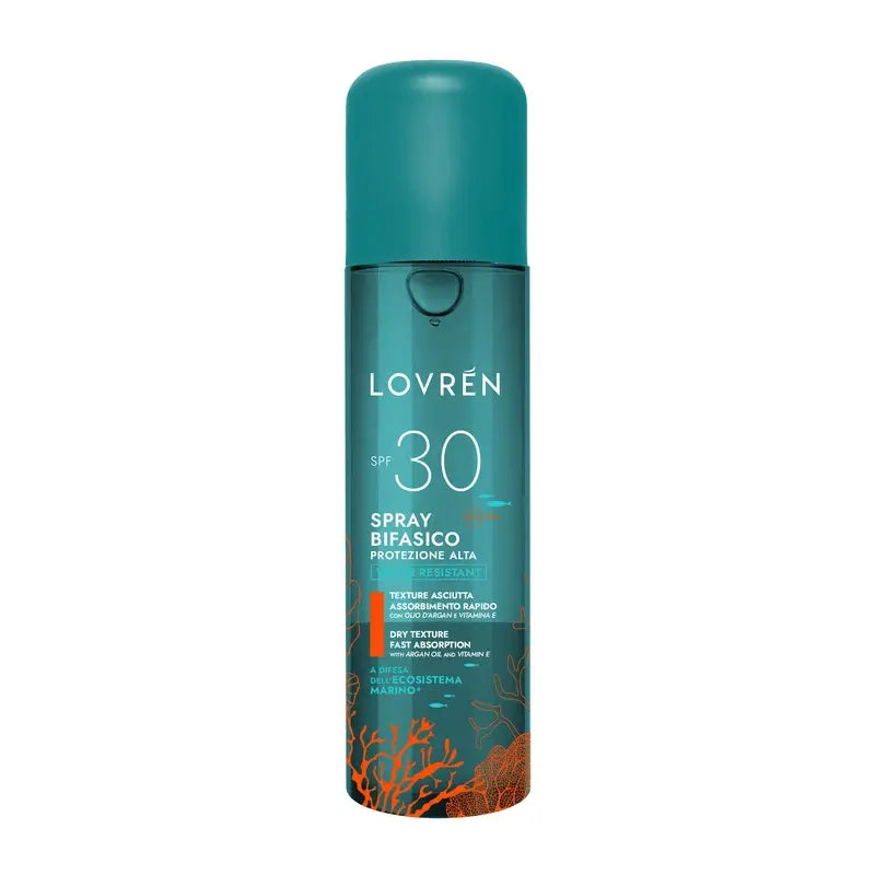 Lovrén Solaire Spray Bifásico Spf30 Alta Proteção, 150 ml