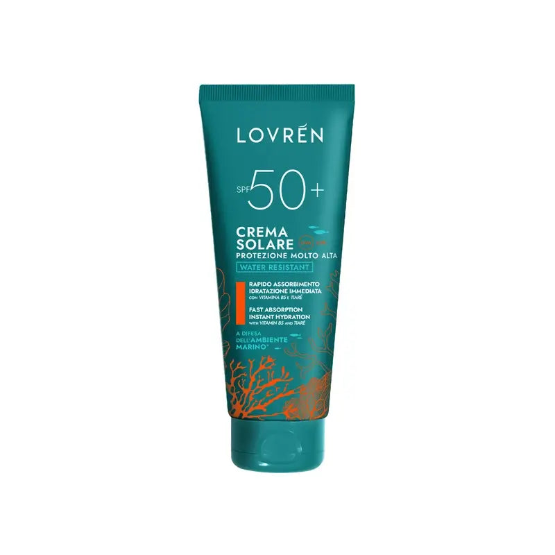 Lovrén Solaire Creme Protetor Solar Spf50+ Proteção Muito Elevada, 100 ml