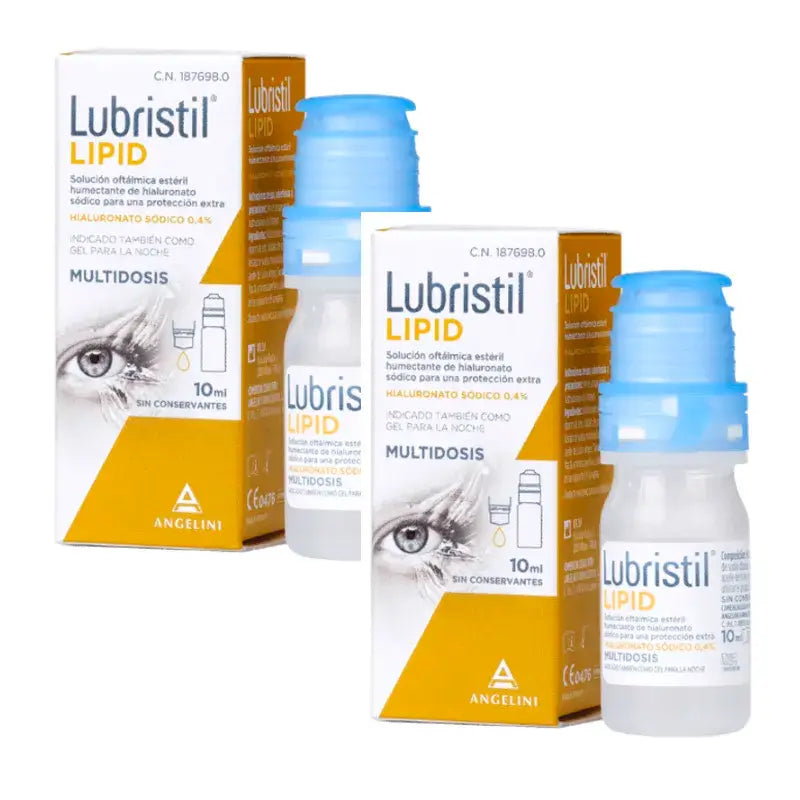 Lubristil Lipid, embalagem 2 x 10 ml