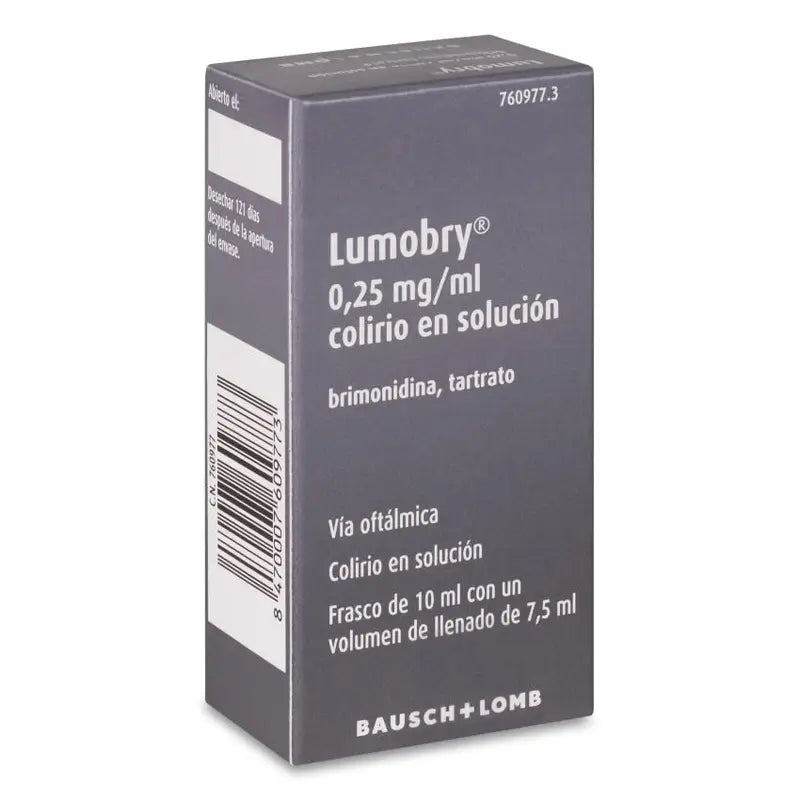 Lumobry 0,25 Mg/Ml Solução Colírio, 10 ml