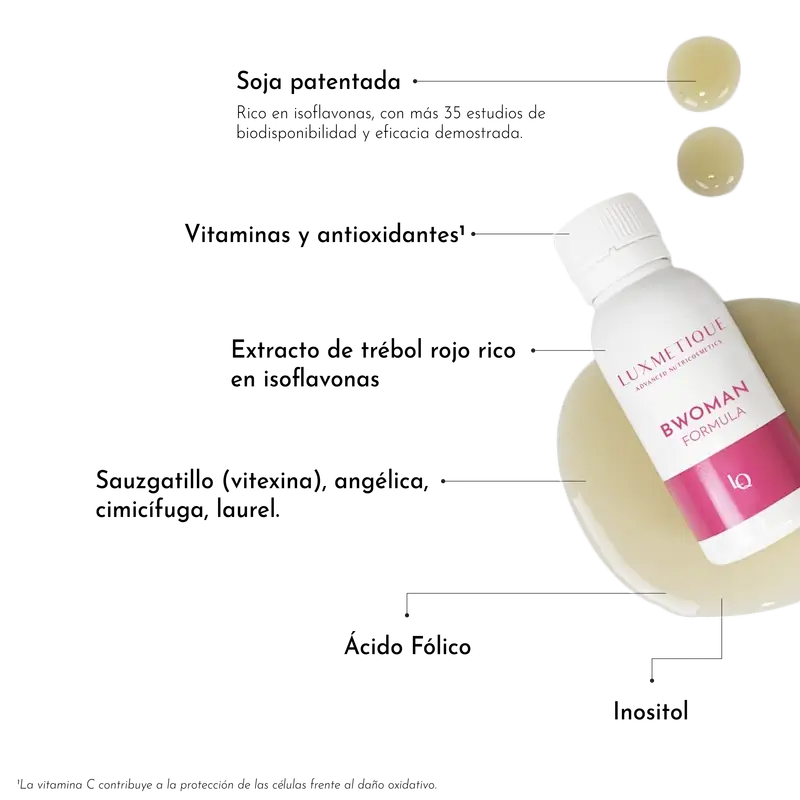 Luxmetique Bwoman Formula , 15 frascos bebíveis x 30 ml