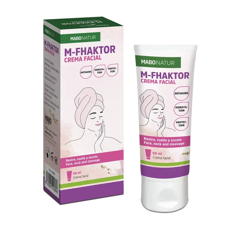 Mabonatur M-Fhaktor Creme Rosto e Decote, 60 ml
