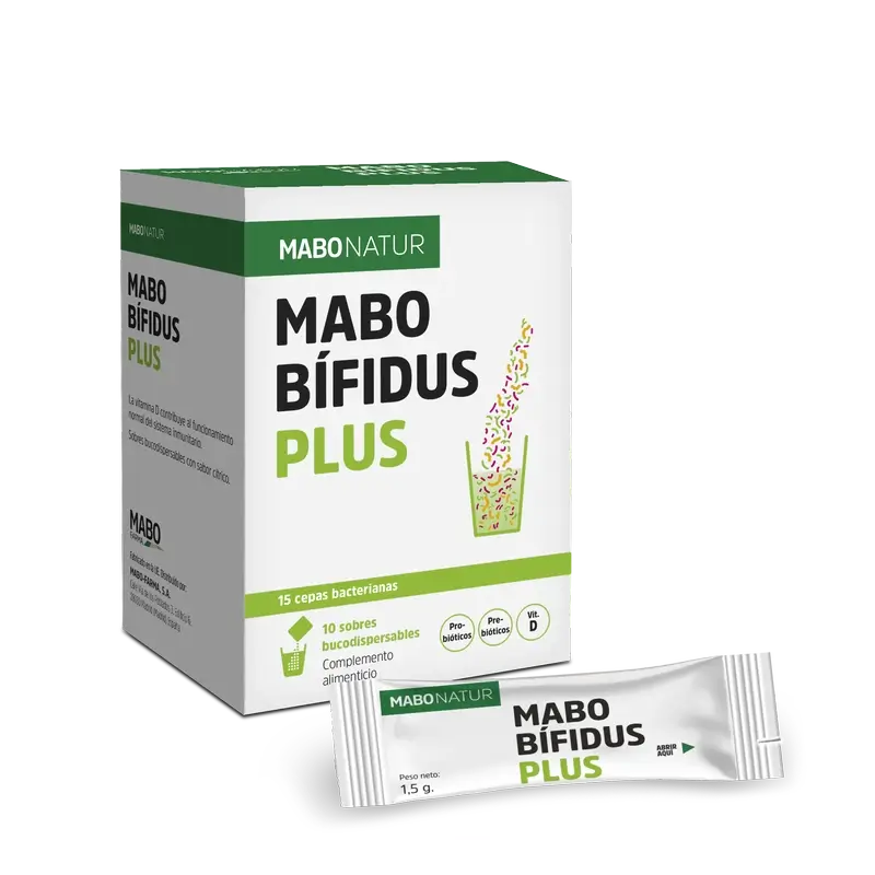Mabonatur Mabobifidus Plus, 10 saquetas