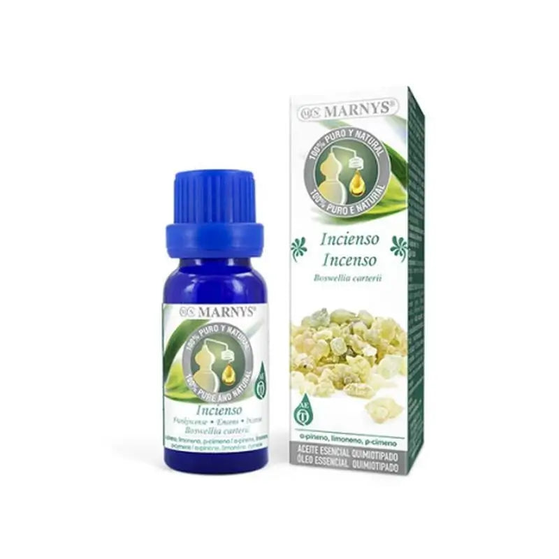 Marnys Aceite Esencial Alimentario De Incienso, Estuche De 15 Uds