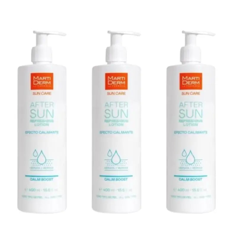 Martiderm Sun Care Loção Pós-Solar, 3X400 Ml