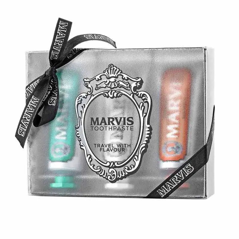 Marvis 3 Sabores Pasta de Dentes Conjunto x 25 ml