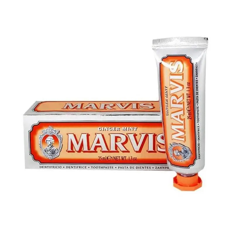 Marvis Pasta de Dente de Gengibre Menta 25 ml, Tamanho da viagem