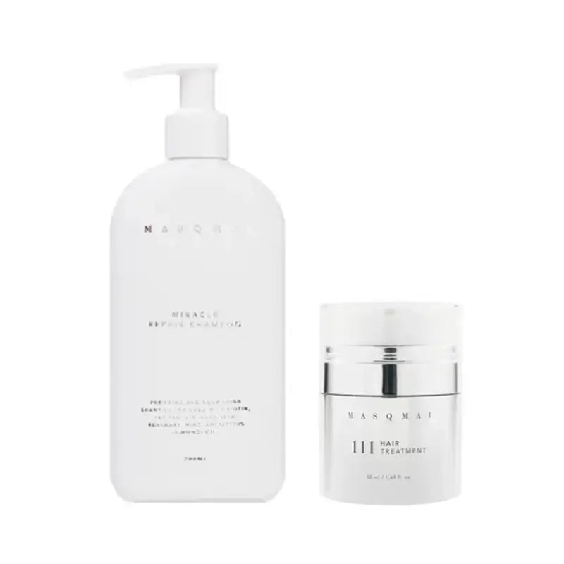 Champô Masqmai Miracle Repair, 200 ml + Tratamento Capilar Masqmai 111, 50 ml