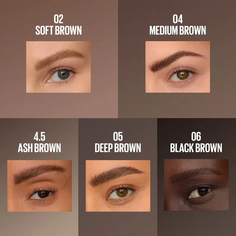 Maybelline New York Brow Insert Lápis para Sobrancelhas, Castanho Cinzento, 1,25 ml