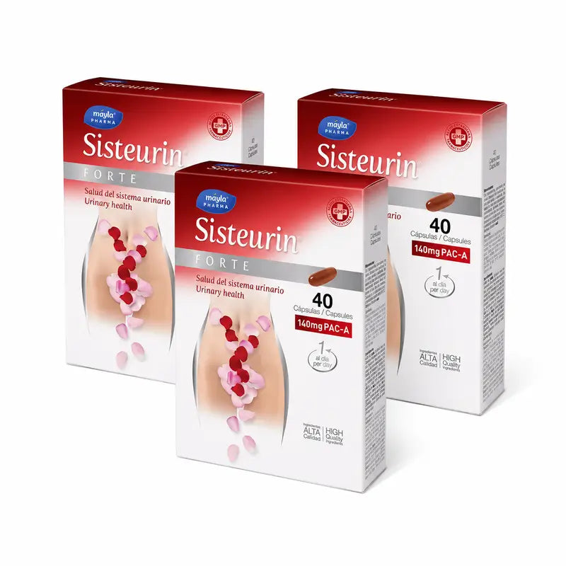 Mayla Pharma Sisteurin Forte Pack 3 x 40 cápsulas