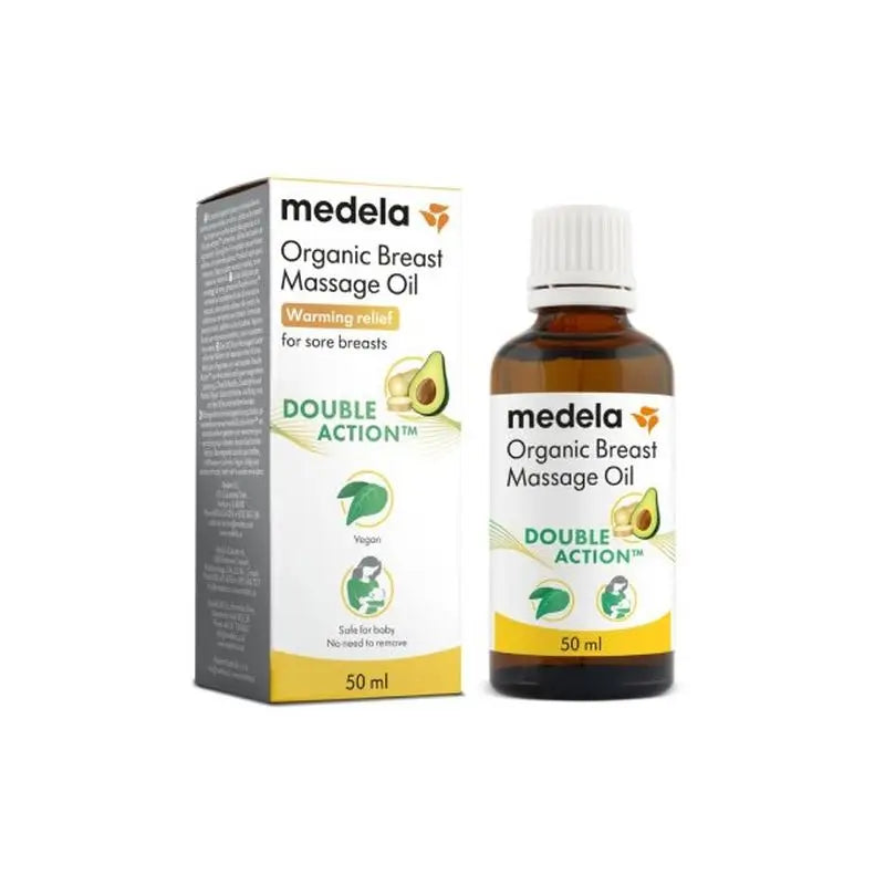 Medela Aceite Orgánico Y Vegano Para Masaje De Pecho , 50Ml