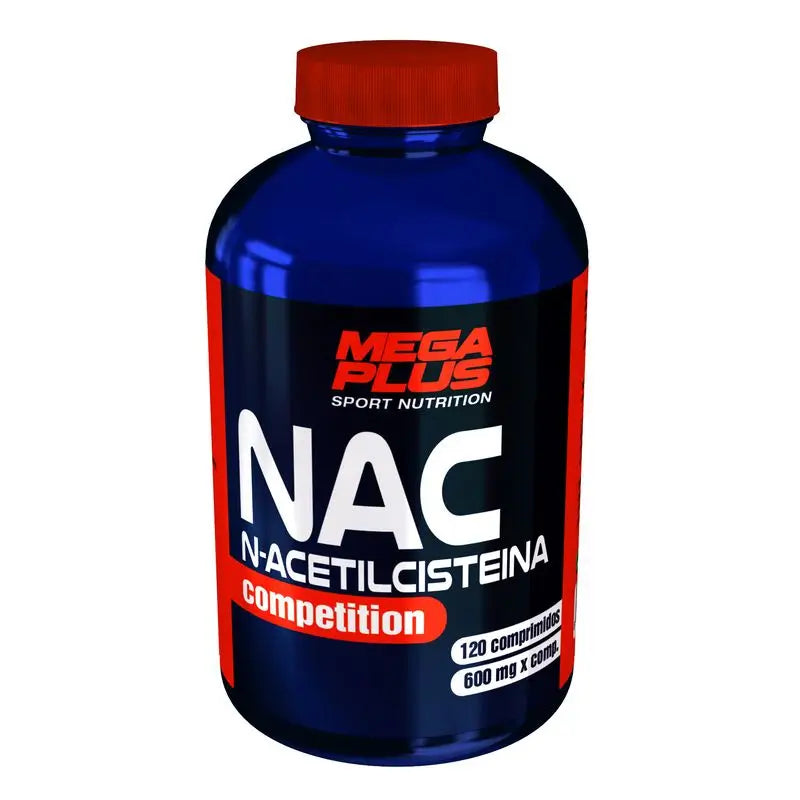Mega Plus Nac N-Acetilcisteina Competition , 120 comprimidos