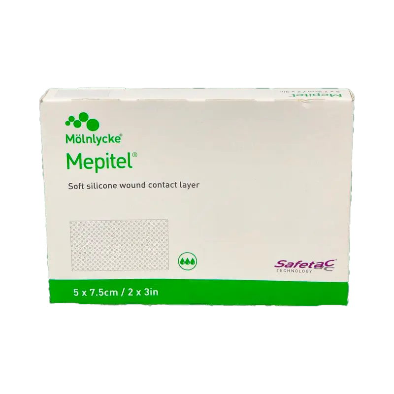 Toalhetes esterilizados Mepitel 5 x 7,5 cm