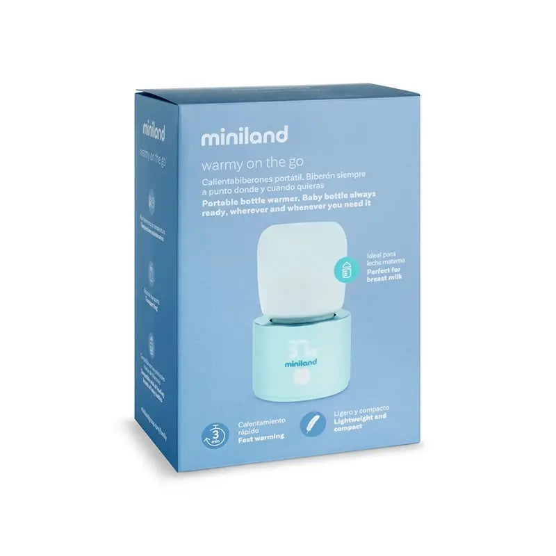 Aquecedor de biberões portátil Miniland Warmy on the go