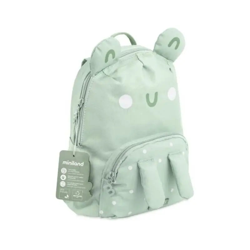 Miniland Mochila Infantil Reciclada Ecothermibag Kid Rana