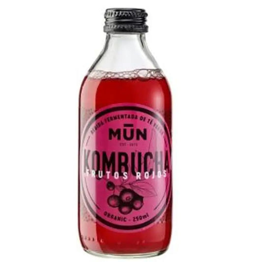 Mun Kombucha Frutos Rojos 250Ml.