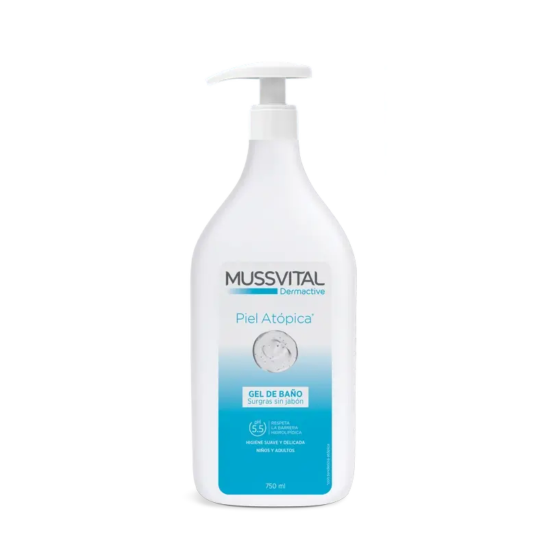 Mussvital Dermactive Gel Pele Atópica , 750 ml