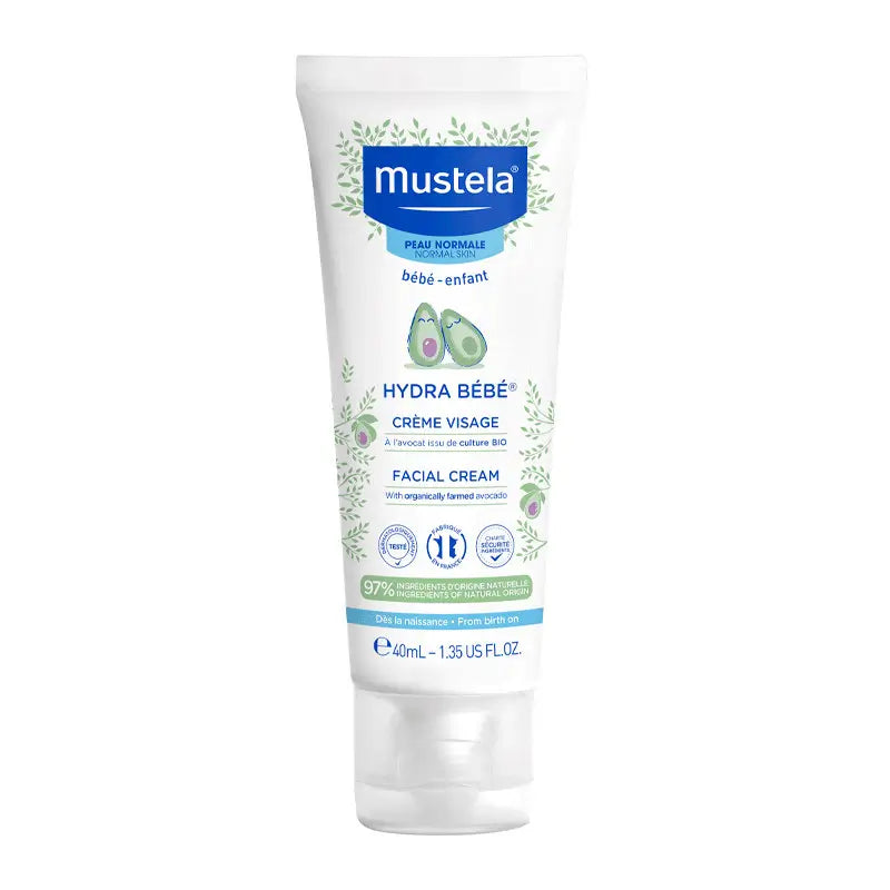 MUSTELA HYDRA CREME DE ROSTO DE BEBÊ 40 ML