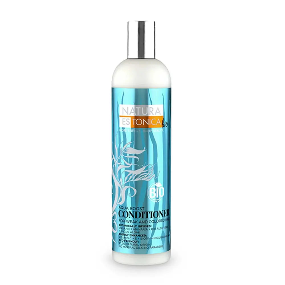 Natura Estonica Condicionador Para Todos os Tipos de Cabelo Aqua Boost, 400 Ml