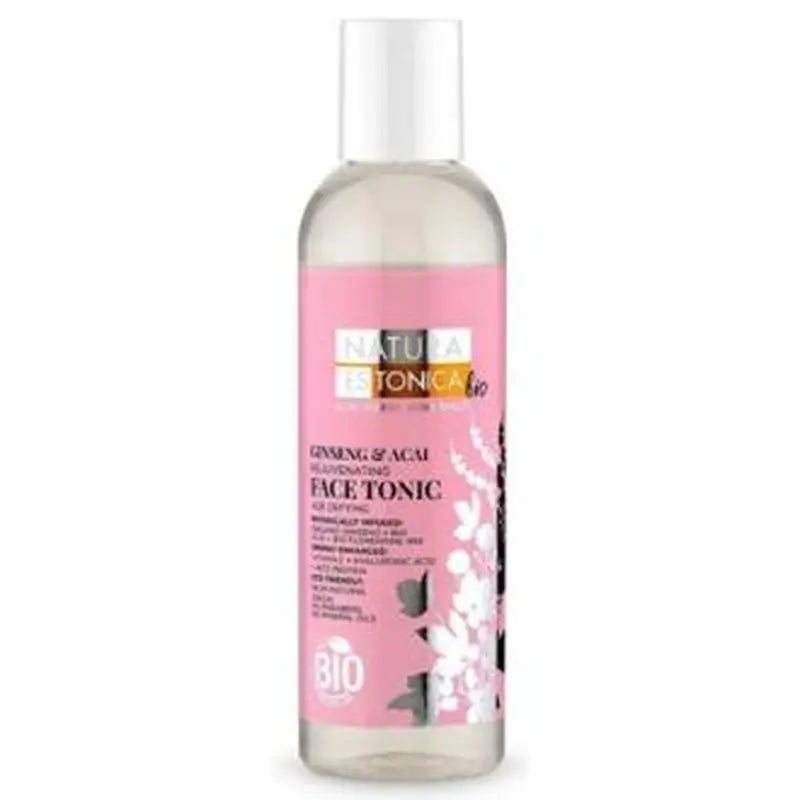 Natura Estonica Tonico Facial Ginseng-Acai 200Ml. Bio