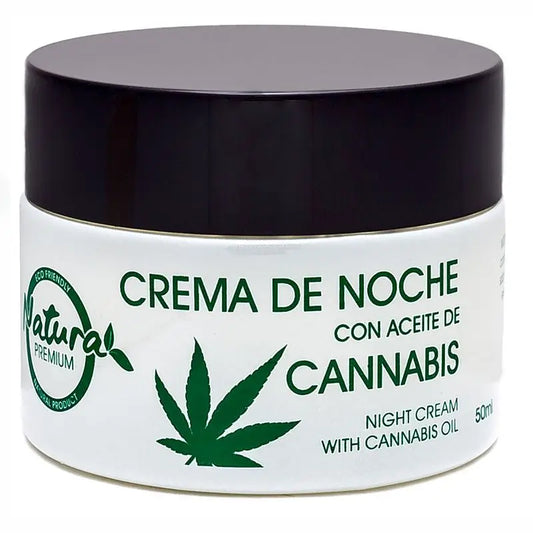 Natura Premium Cannabis Crema De Noche , 50 ml