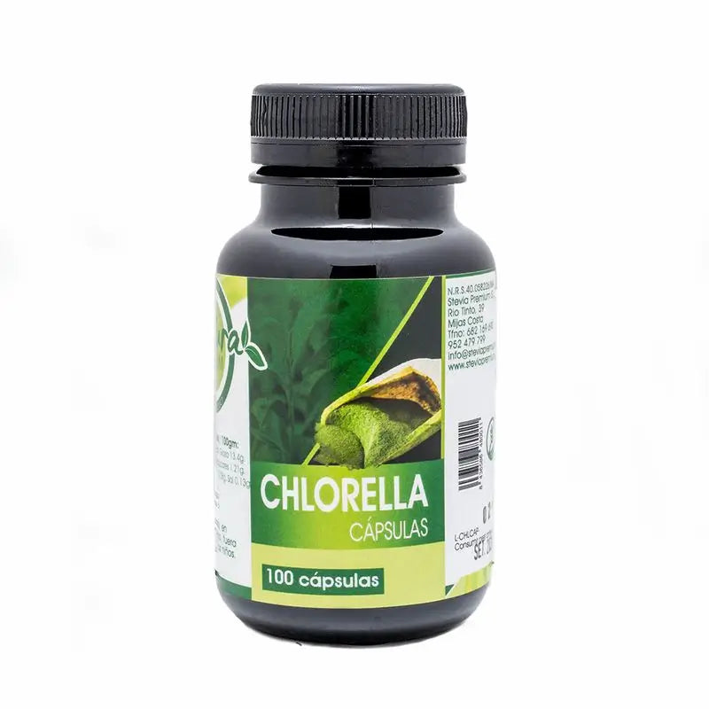 Natura Premium Capsulas Chlorella , 100 unidades