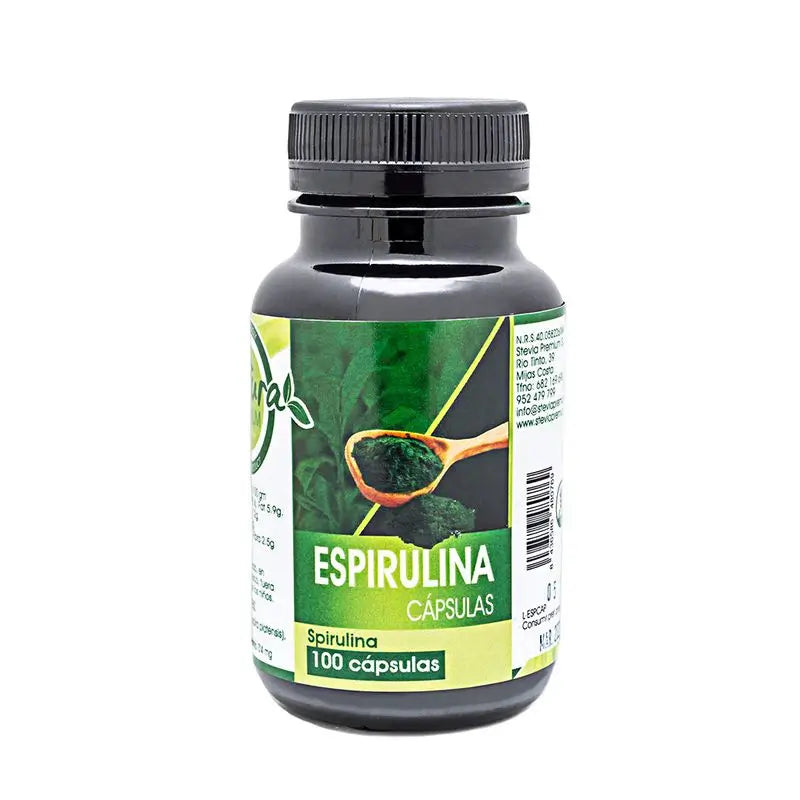 Natura Premium Capsulas Espirulina , 100 unidades