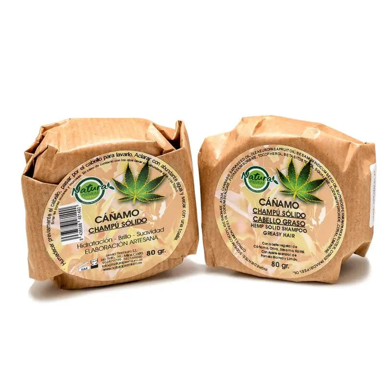 Natura Premium Champú Sólido Cáñamo , 80 gr