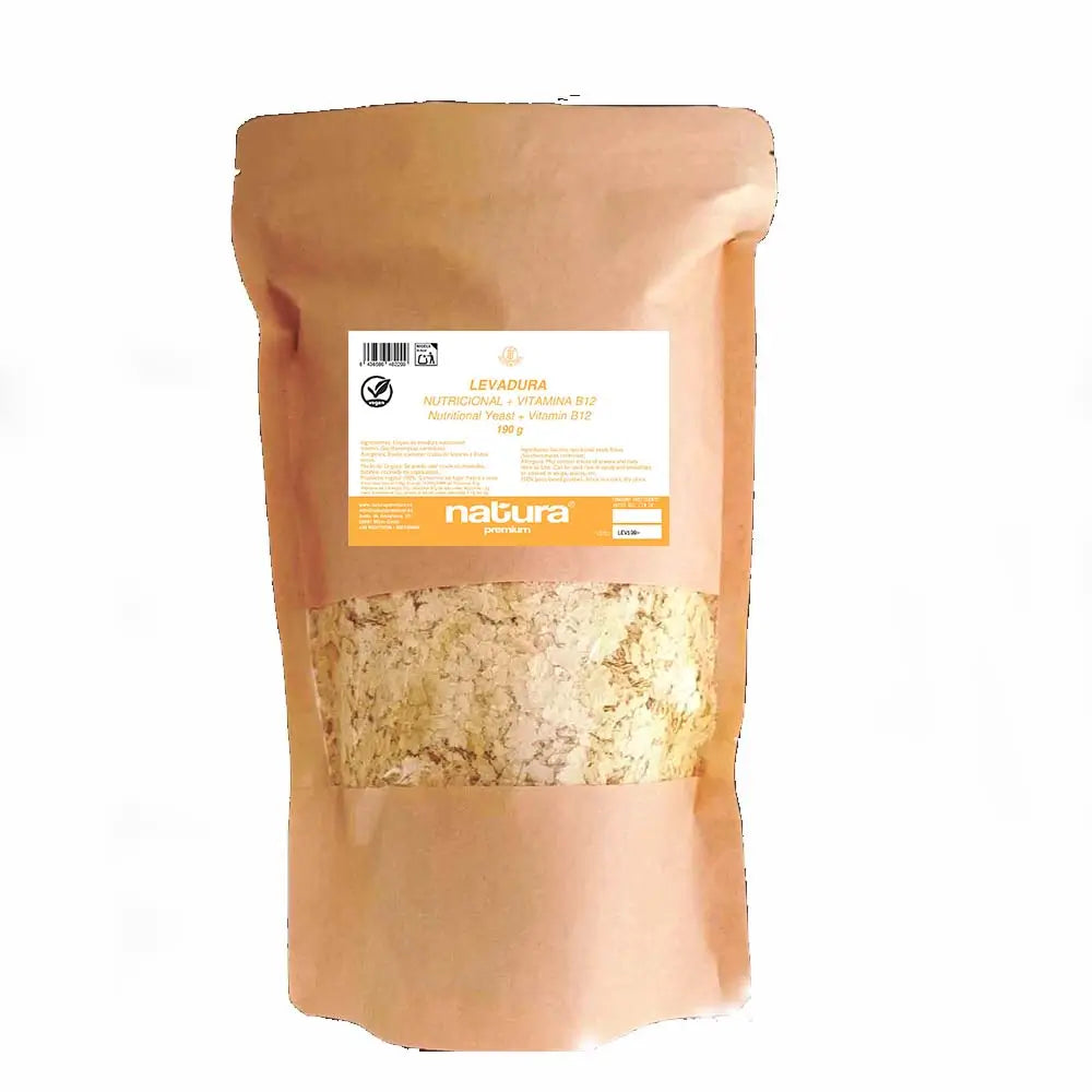 Levedura nutricional Natura Premium + Vitamina B12 190 gr