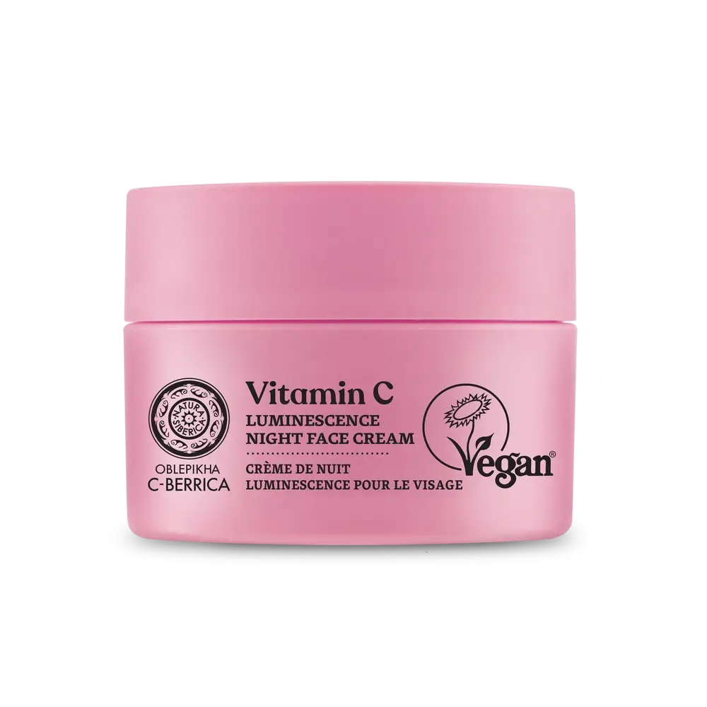 Natura Siberica Creme Facial Iluminador 2 em 1 Cuidados Diários, 50 Ml