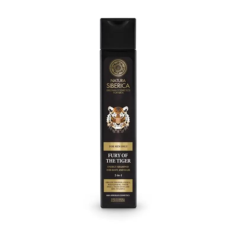 Natura Siberica Ns Men Fury Of The Tiger Men Champu Energizante Na, 250 ml