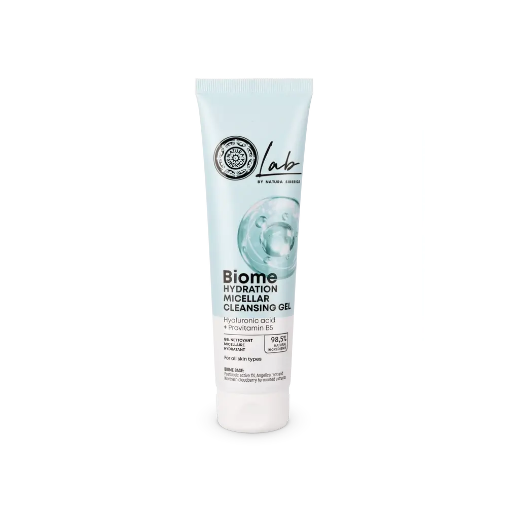 Natura Siberica Gel de Limpeza Micelar Facial Hidratante, 140 Ml