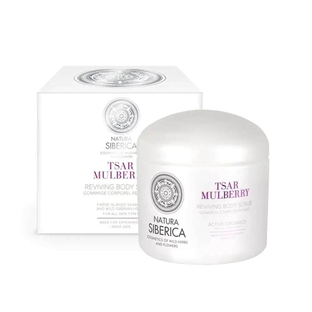 Natura Siberica Ns Copenhagen Esfoliante Corporal Energizante, Baga do Czar, 370 ml